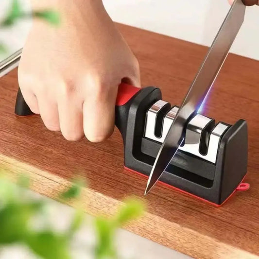 Aiguiseur de couteaux 3 en 1